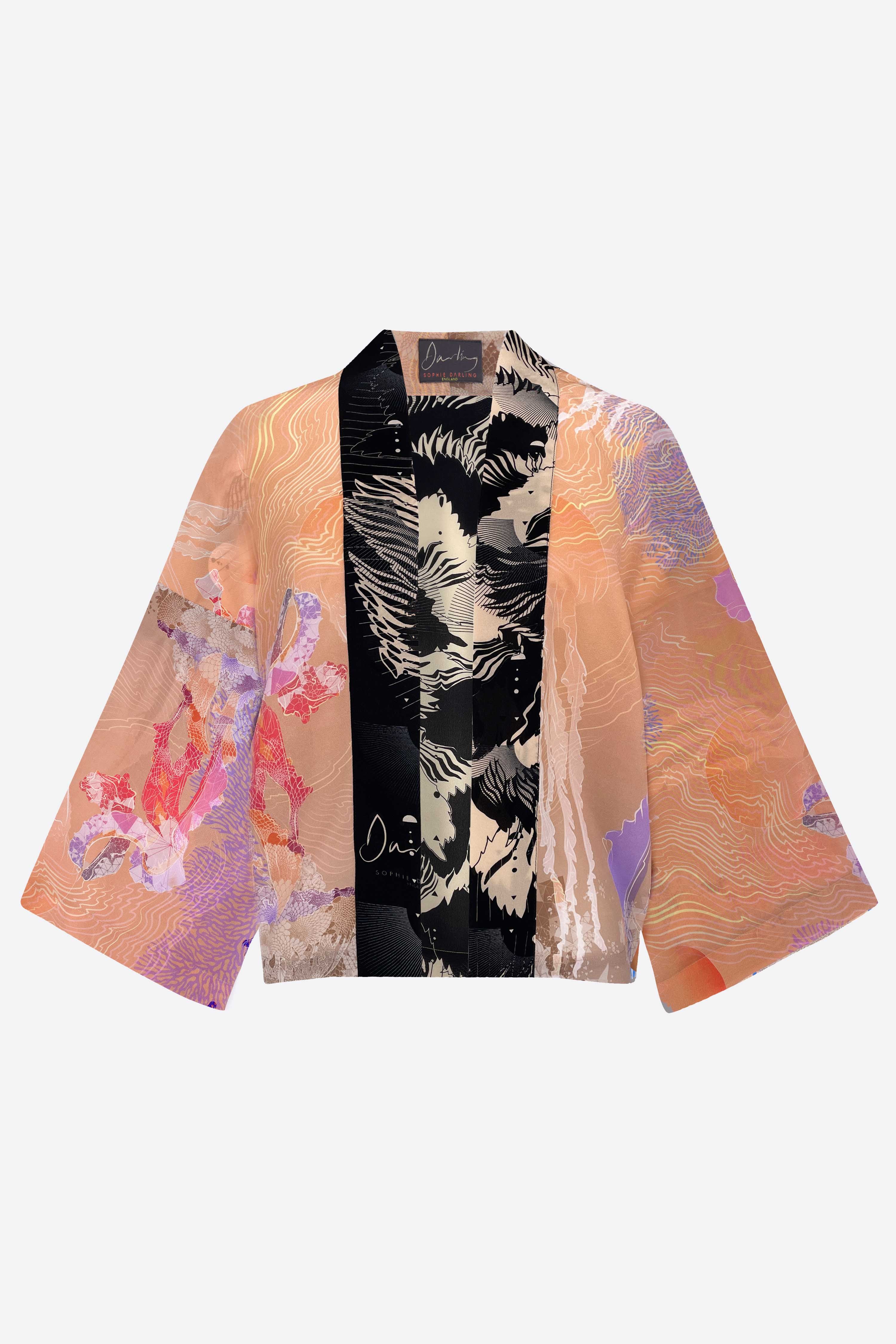 Hybrid Silk Kimono Jacket Mika Kobe