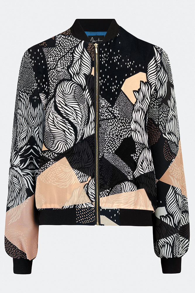 Silk Bomber Jackets | Printed Fashion | Sophie Darling