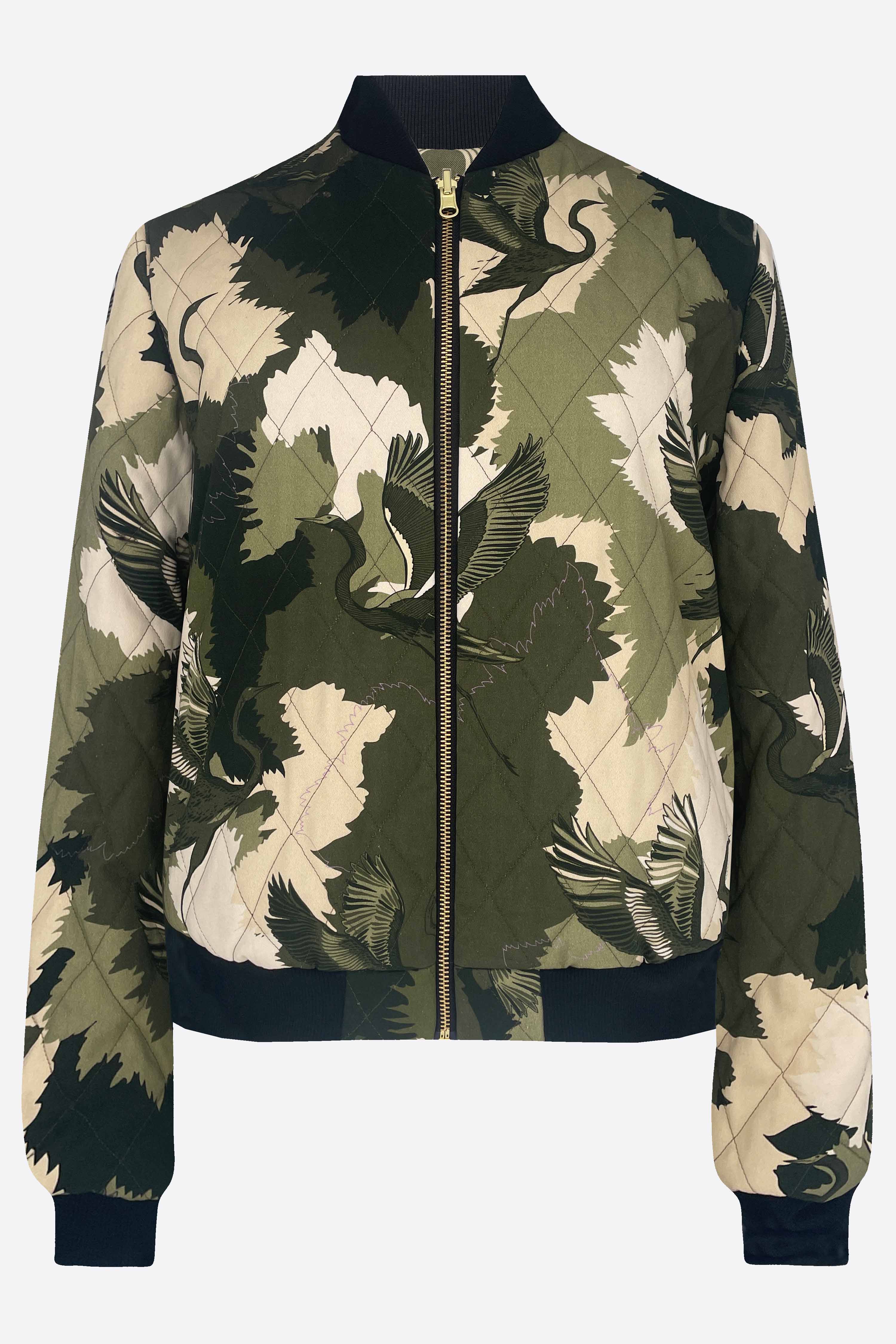 Moussy Women's Camouflage Print outlets Bomber Jacket Small